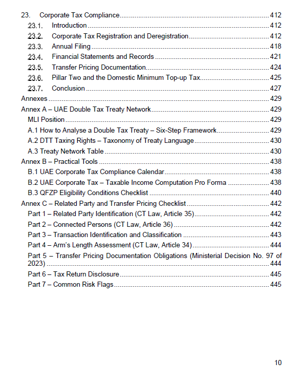 Fundamentals of UAE Corporate Tax (hardcover)