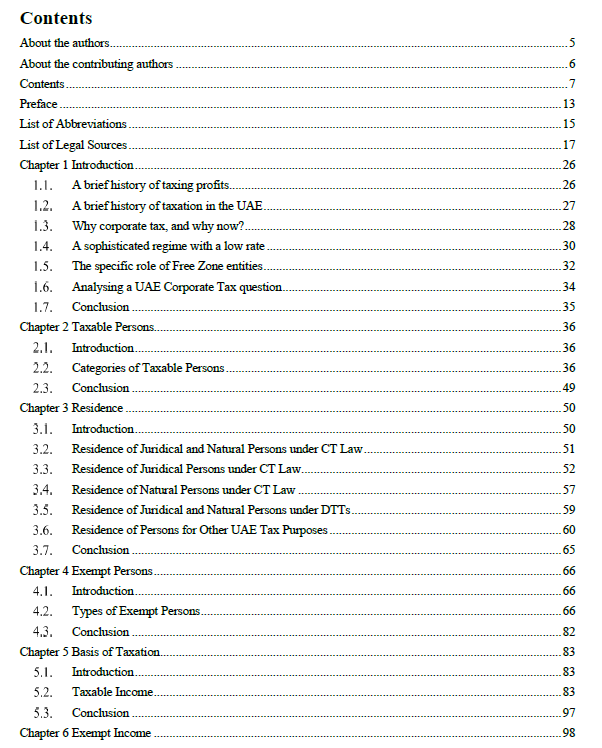 Fundamentals of UAE Corporate Tax (hardcover)
