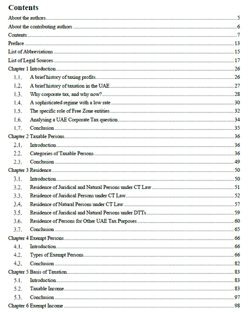 Fundamentals of UAE Corporate Tax (hardcover)